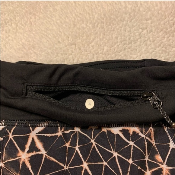 Lululemon Pace Rival Tennis Skirt Stretch Sugar Crush Multi Black Golf Athletic - Picture 15 of 15